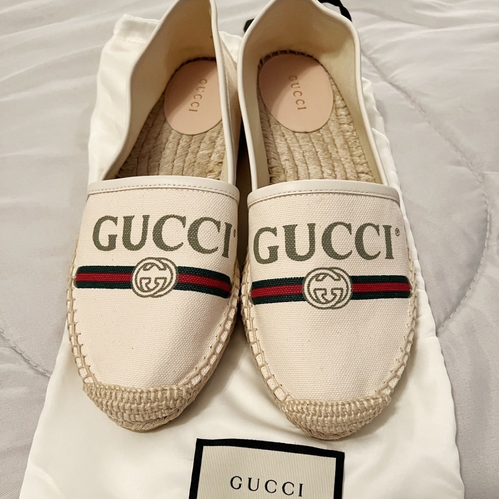 Gucci Logo GG Espadrilles - Picture 6 of 9
